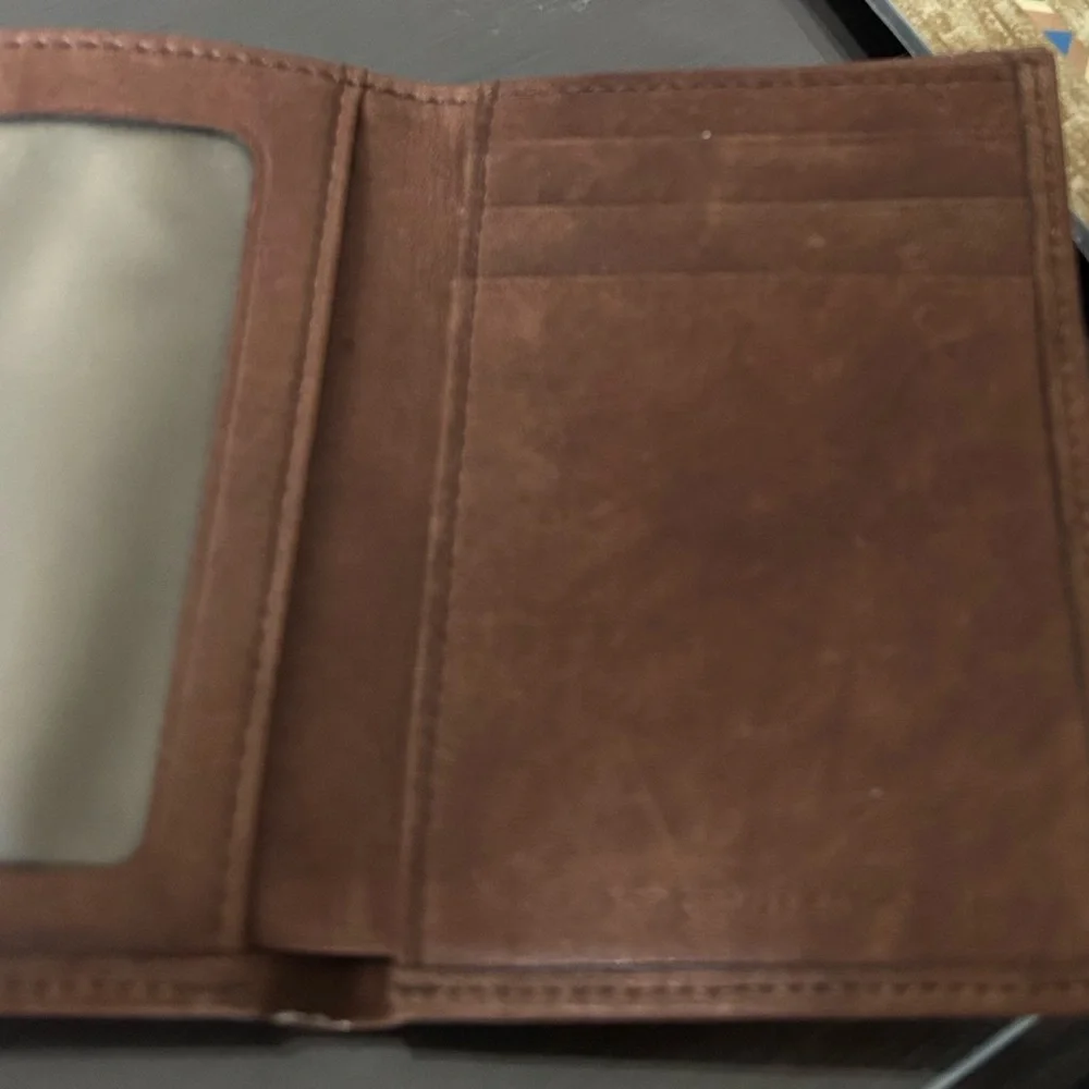 Dockers Brown Leather Wallet - Picture 3 of 7